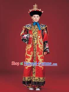 Manchu Minority Clothing & Dance Costumes